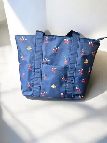 완판템 디즈니 토트백 판타지아 마법사 빗자루 미키 네이비