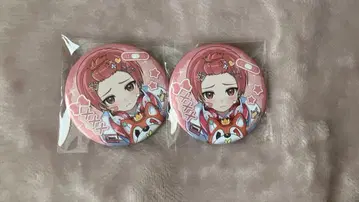 이레이스 리우라 아이타리 캔뱃지 2개 세트