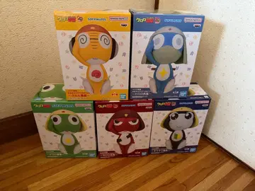 개구리 중사 케로로 커다란 SOFVIMATES 피규어 5체 세트