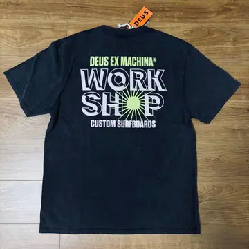 Deus ex Machina 데우스 티셔츠 빈티지 가공