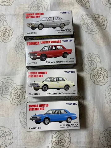 토미카 리미티드 빈티지 4대 토미카 프리미엄 리미티드 서부 경찰 1대