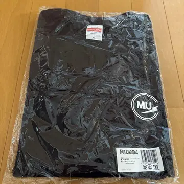 MIU404 T셔츠 네이비 XL 사이즈