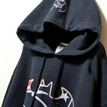 저지스 NFL 페이트리어츠 배트맨 후드티 블랙 XL 구제 의류