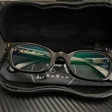 텐더 로인 x 하쿠산 안경 인더 윈드 블랙 골드