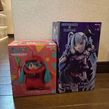 GUNDAM x MIKU & 유키 미쿠 피규어 세트
