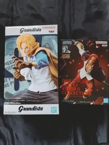 ONE PIECE 사보 & 샹크스 피규어