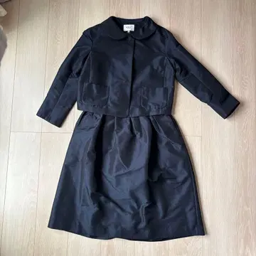 49AV. 블랙 자켓 스커트 세트 38