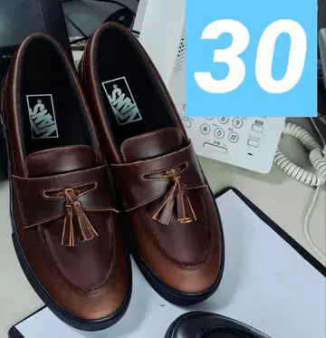 VANS V196CF BLS 브라운 로퍼 30cm 빌리즈 한정판