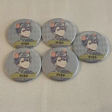 컬러풀 피치 떨어진 곳은 원더랜드 캔뱃지 히로 5개