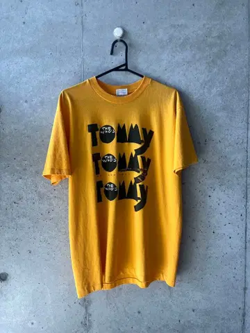 THE WHO 밴드T 아이묭 착용