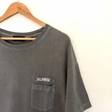 X-LARGE 엑스라지 빈티지 가공 티셔츠 블랙