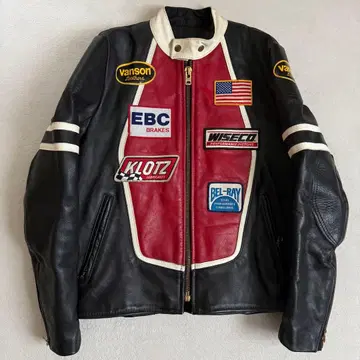 VANSON 라이더 자켓 와펜 RJP 40