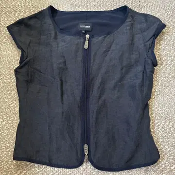 조르지오 아르마니 네이비 반팔 베스트 42