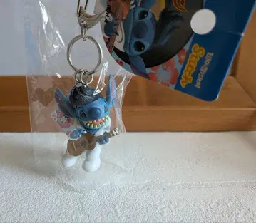 미사용 스티치 프레슬리 키링 싱어 키체인