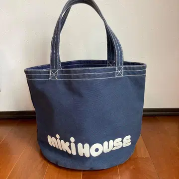 MIKI HOUSE 네이비 마더백