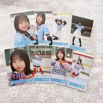 히나타자카46 스키니나루 크레센도 MV 브로마이드 8종 컴프 오노 마나미