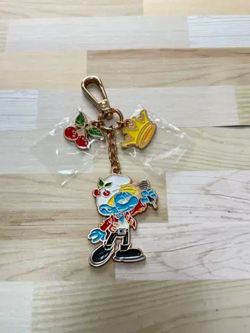 SEVENTEEN 이삭토스트 스머프 키링 [ 에스쿱스 ]