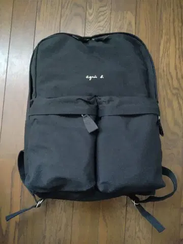 agnes b. VOYAGE 백팩 블랙