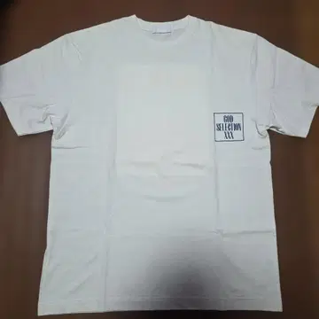 GOD SELECTION XXX 티셔츠 화이트