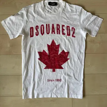 DSQUARED2 메이플 리프 T셔츠 S