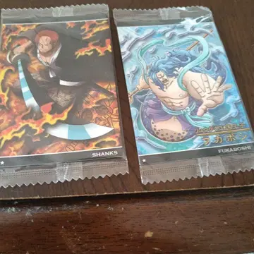 원피스 샹크스 후카보시 카드 세트
