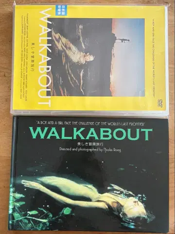 WALKABOUT DVD 아트북 니콜라스 로그 감독