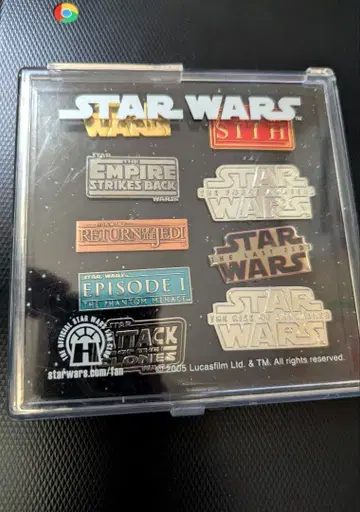 스타 워즈 영화 타이틀 핀셋 2005년