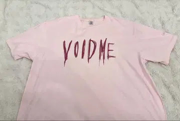 오오모리 야스코 VOIDME T셔츠 핑크 XXXL