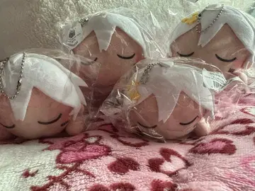 마후마후 누워있는 마스코트 봉제 인형 AtR 4점