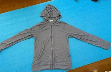 slattgir 후드 부착 집업 후드티 그레이