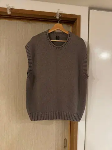[ BATONER ] OPEN-ENDYARN VEST