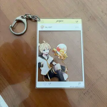 카가미네 렌 14th anniversary 아크릴 키링