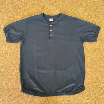 풀카운트 T셔츠 사이즈 42 Heavyweight Henley T