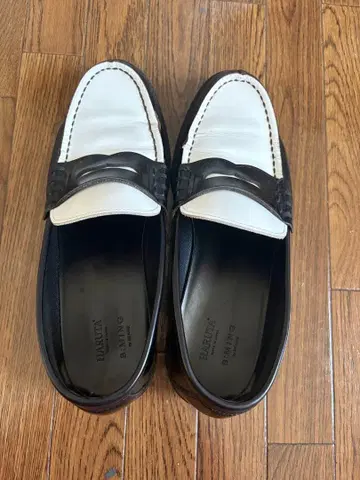 HARUTA x B:MING 별주 코인 로퍼 바이컬러 27cm