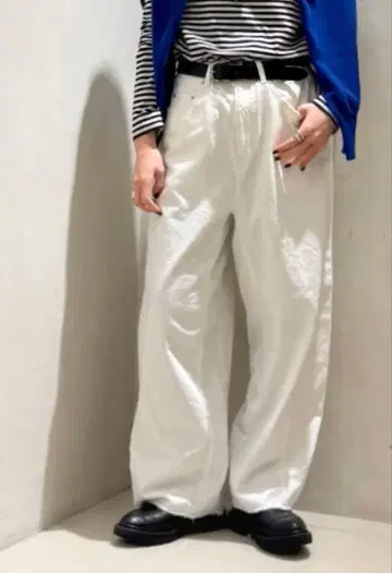 미사용 새상품급 11OZ 데님 스위치 팬츠