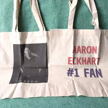 아론 에크하트 Aaron Eckhart 토트백 2개 세트