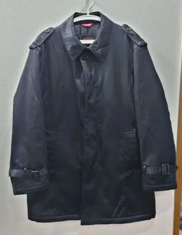 Mr.JUNKO 블랙 트렌치코트 미스터 준코