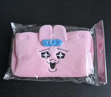 빤쮸토끼 봉제 인형 클로즈업 티슈 커버 케이스