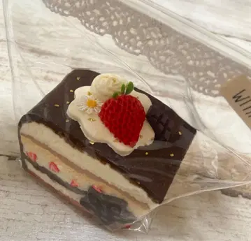 딸기 초코 케이크 부드러움 얼음 버터 스퀴즈