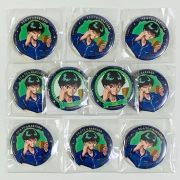 DMM 스크래치 유유백서 E상 유스케 캔뱃지 10개 파자마 온라인 복권