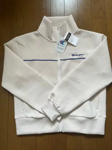 Champion 맨투맨 집업 자켓 베이지