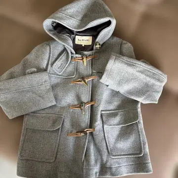 Ray BEAMS 그레이 더플 코트