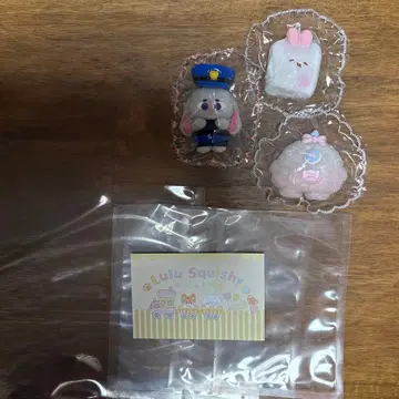 룰루 스퀴시 스퀴즈 주디 토끼 외계인 3점