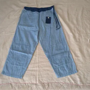 쾌청당 면린넨 데님