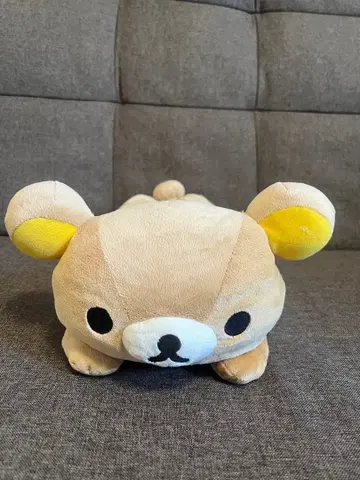 리락쿠마 봉제 인형 티슈 커버