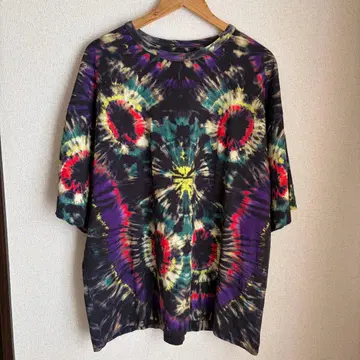 드리스반노튼 반팔 티셔츠 타이다이 프린트 M사이즈