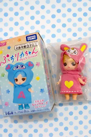 푸치 리카짱 나루미야 캐릭터즈 베리에짱 인형 본체