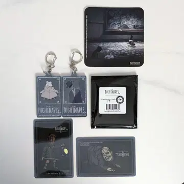 리틀 나이트메어 스마일 베이스 카페 아크릴 키링 특전