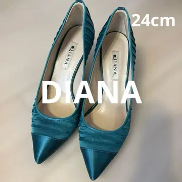 [새상품급] DIANA 스카이블루 파랑 미도리 블루 펌프스