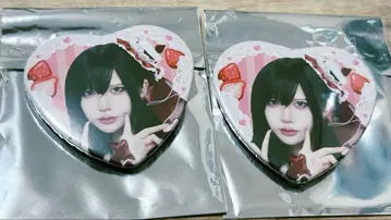 AVAM 사에키 나나미 캔뱃지 하트